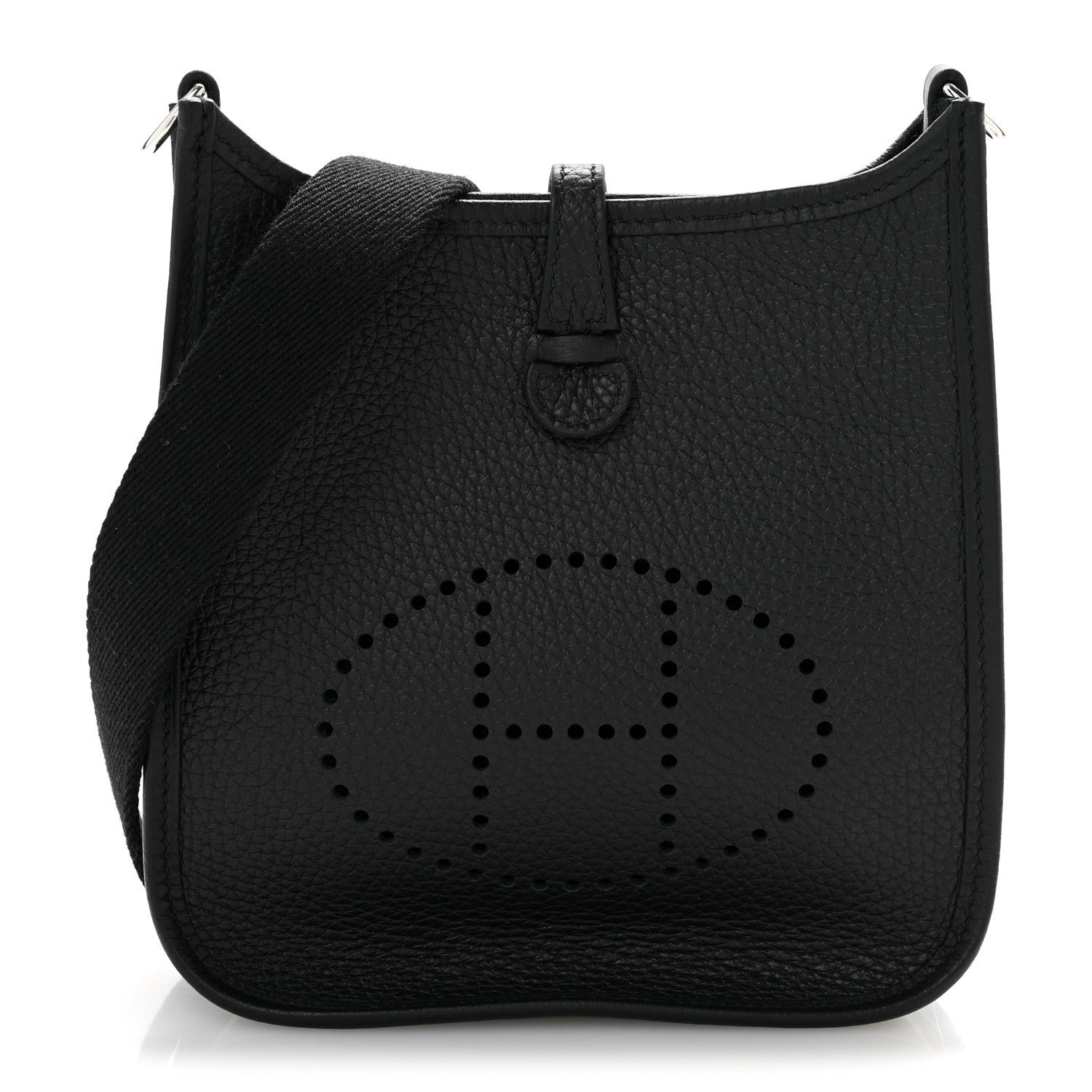 Hermes Taurillon Clemence Evelyne TPM Black