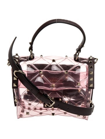 Rockstud Top Handle Bag