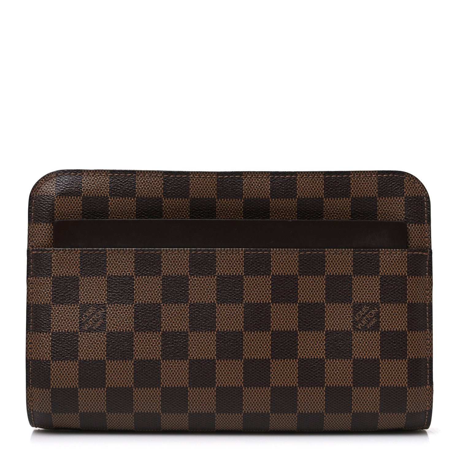 Louis Vuitton Damier Ebene Pochette Saint Louis Clutch