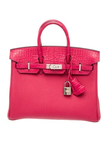 Togo & Matte Alligator Birkin Touch 25
