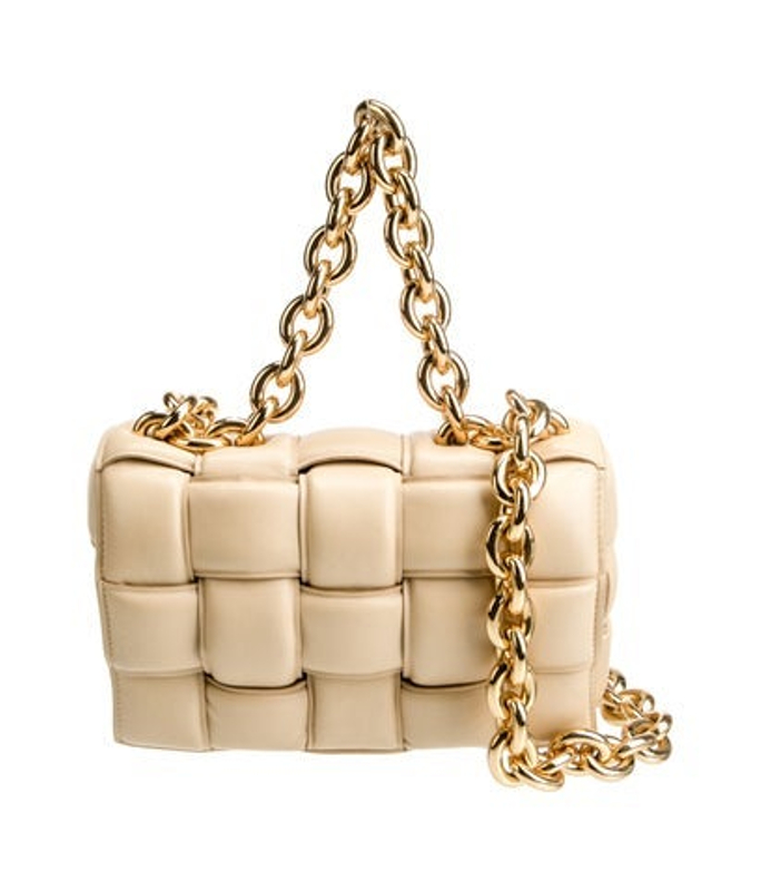 Bottega Veneta Veneta Intrecciato Chain Padded Cassette