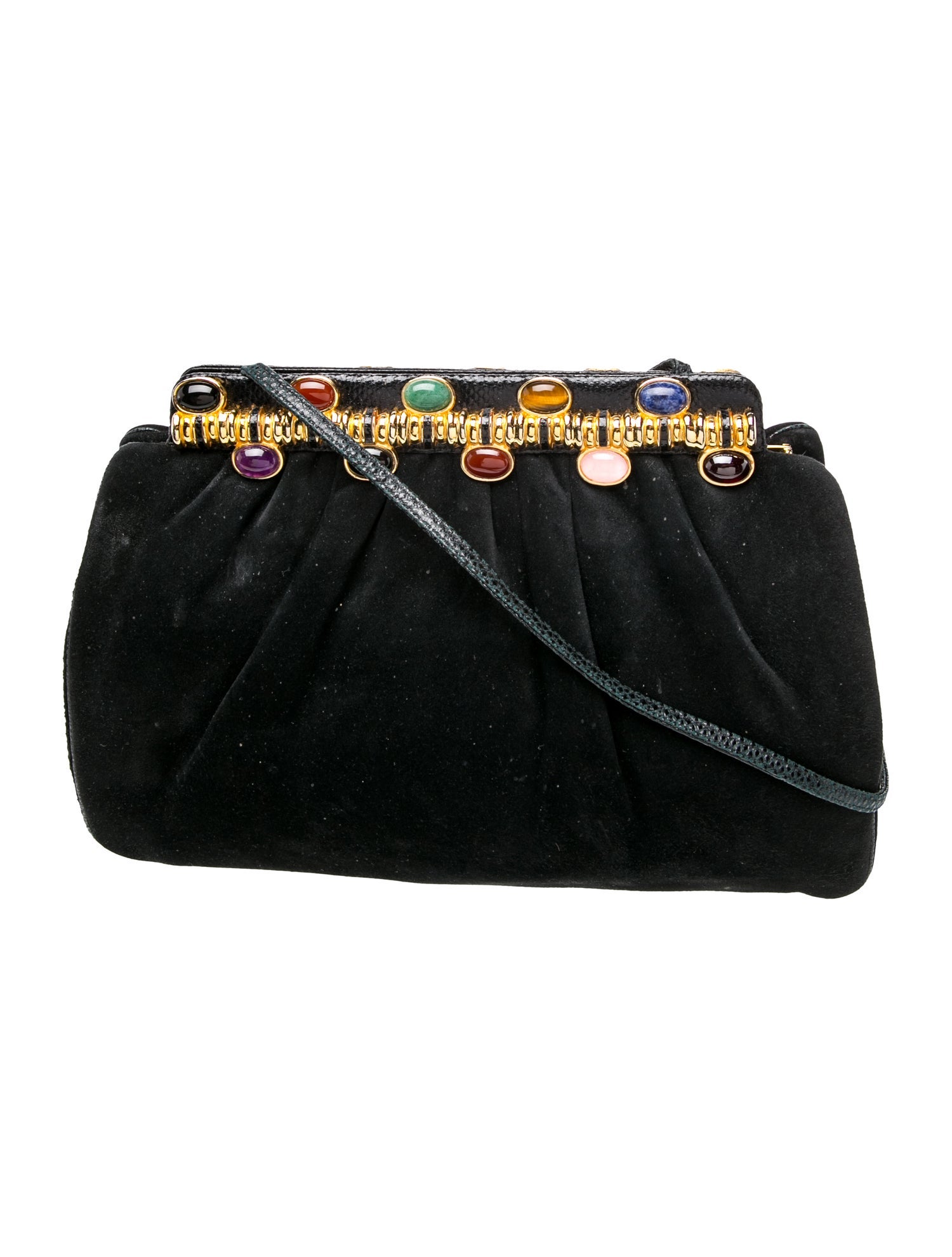 Suede Clutch
