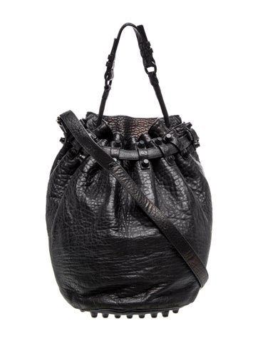 Leather Bucket Bag