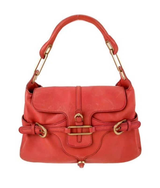 Jimmy Choo Choo Leather Top Handle Bag