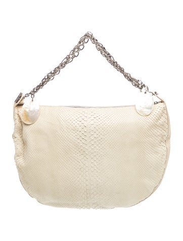 Ferragamo Snakeskin Shoulder Bag