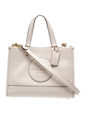 Leather Top Handle Bag