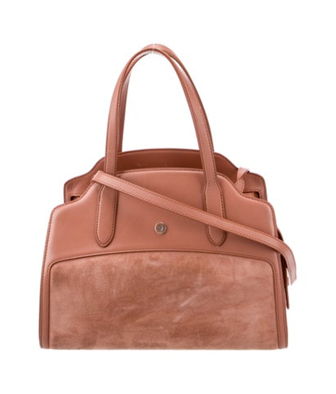 Loro Piana Piana Suede Top Handle Bag