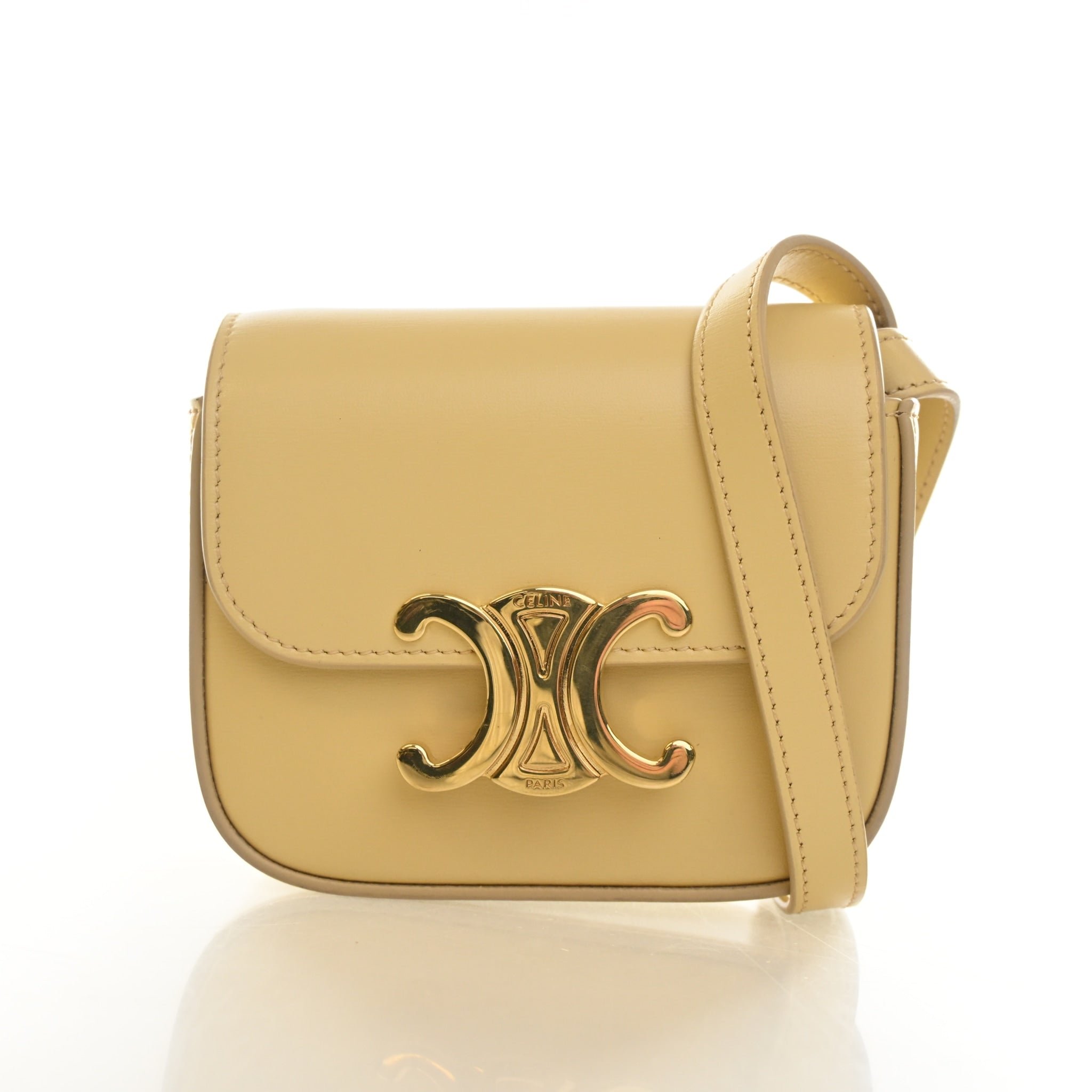 Celine Mini Calfskin Claude Shoulder Bag