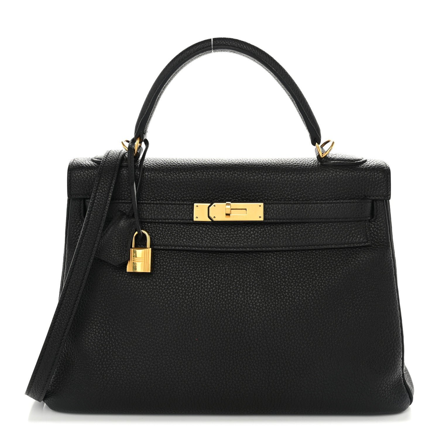 Hermes Togo Kelly Retourne 32 Black