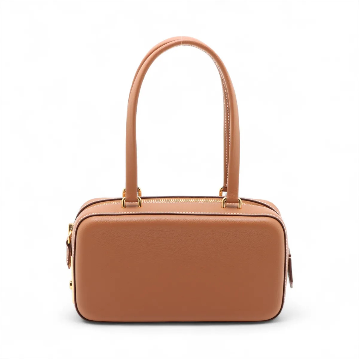 Hermès Faubourg Express Veau Evergrain Gold Gold Metal Fittings