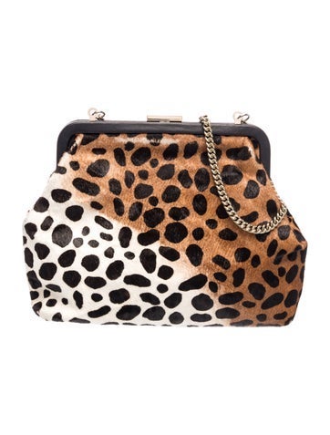 Clare V. Ponyhair Evening Bag