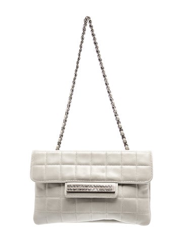 Square Quilt Flap Bag