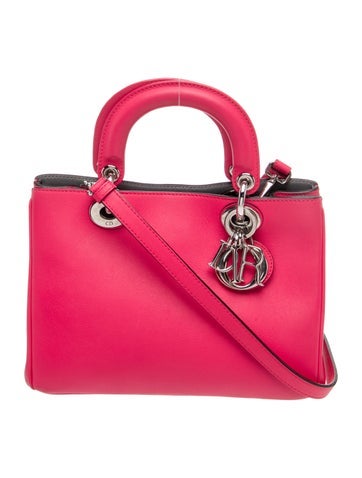 Dior Leather Top Handle Bag