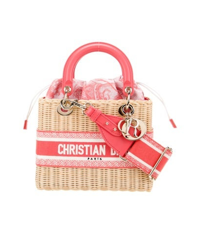 Dior Dior Raffia Lady Dior Small