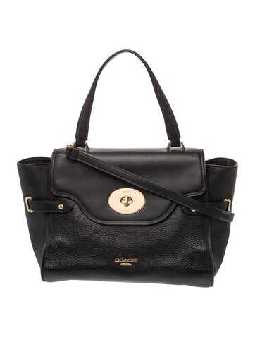 Leather Top Handle Bag