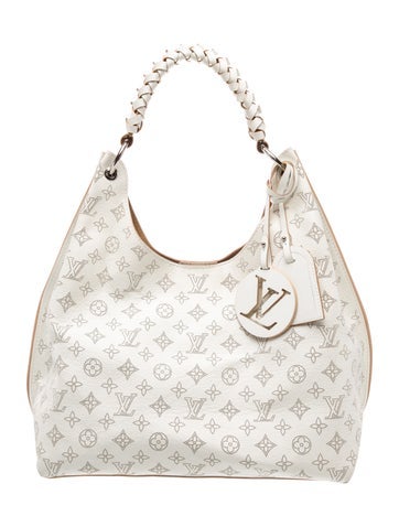 LV Monogram Mahina Carmel Hobo