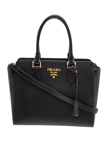 Saffiano Leather Top Handle Bag
