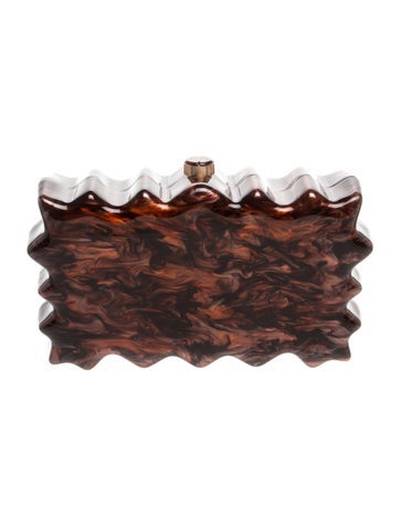 Cult Gaia Acrylic Clutch