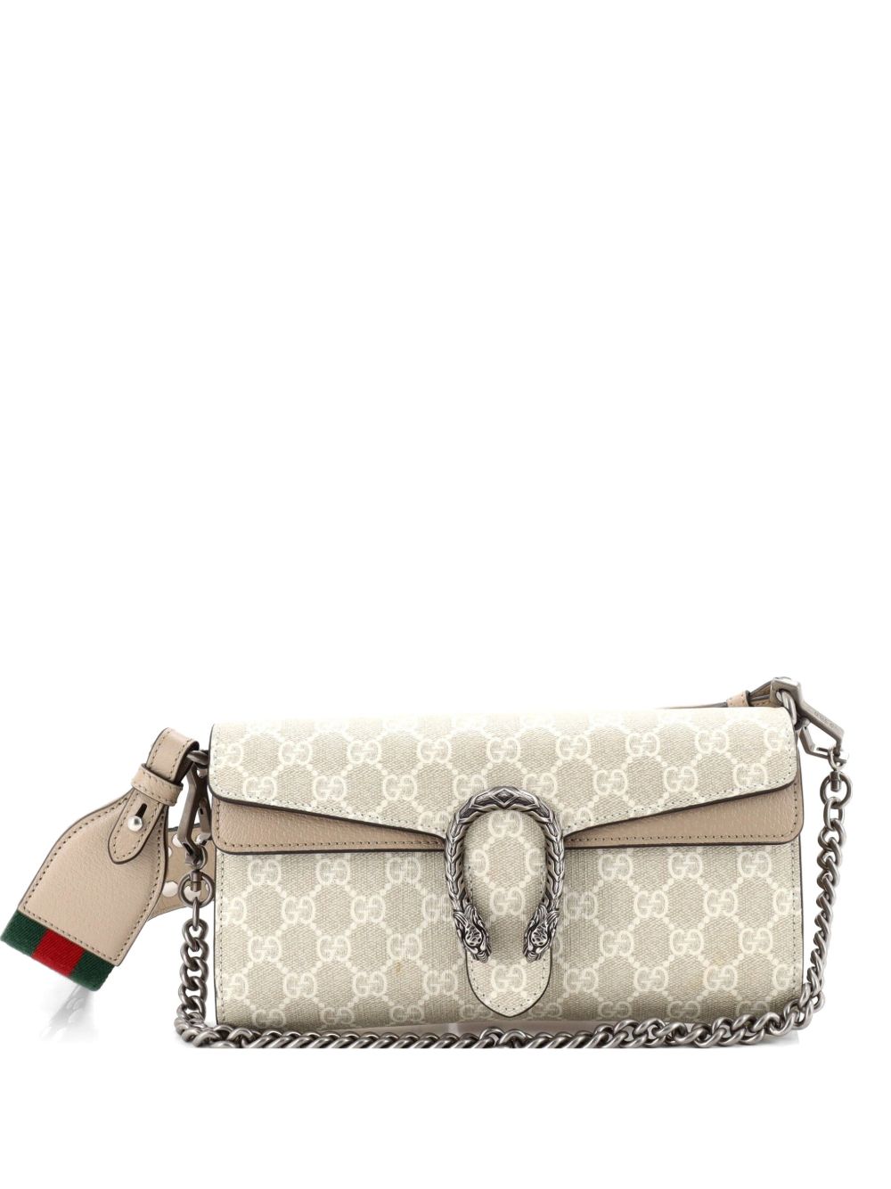 Dionysus East-West Flap Bag GG Coated Canvas Small shoulder bag