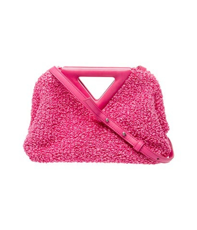 Bottega Veneta Veneta Raffia Point Small