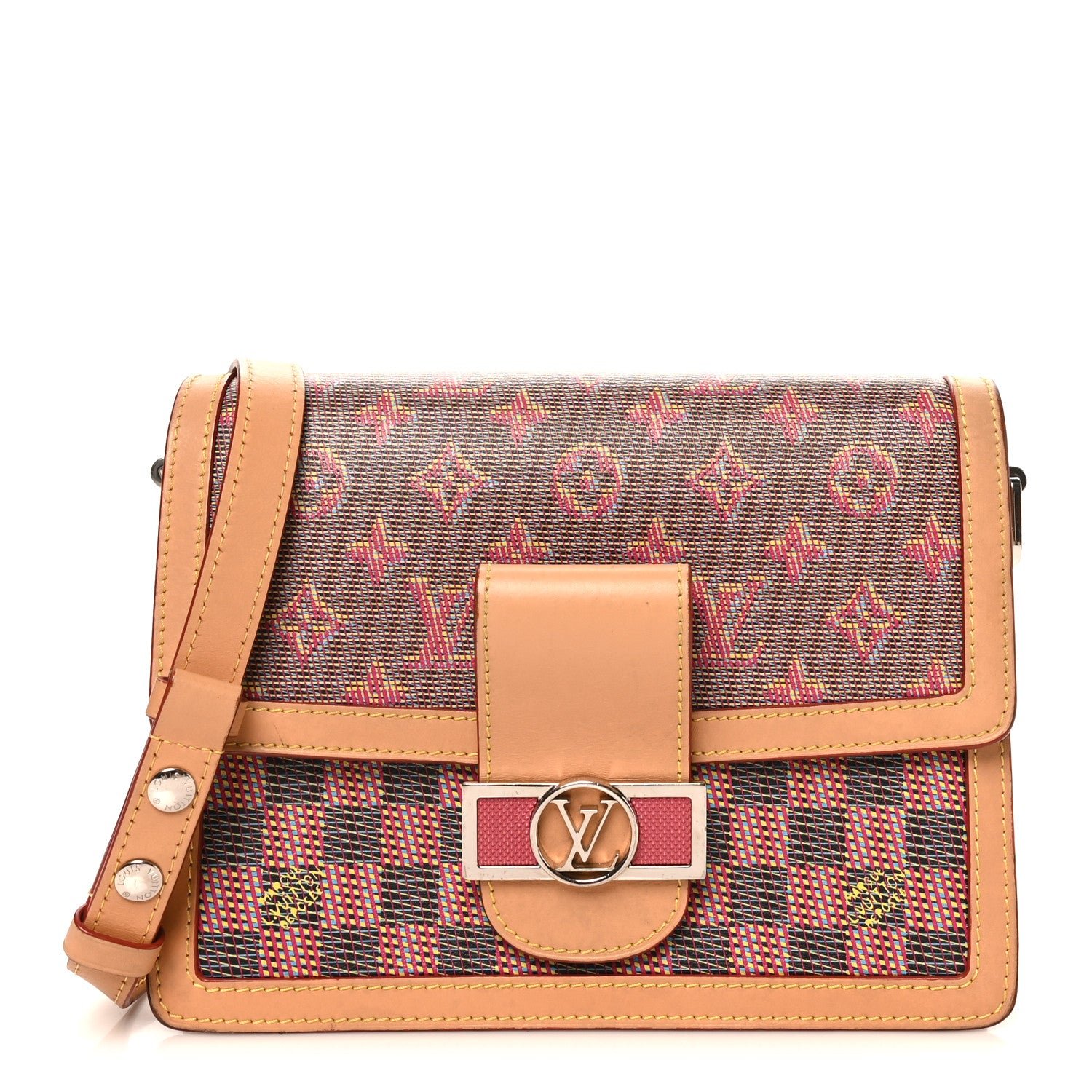 Louis Vuitton Monogram LV Pop Dauphine MM Rose