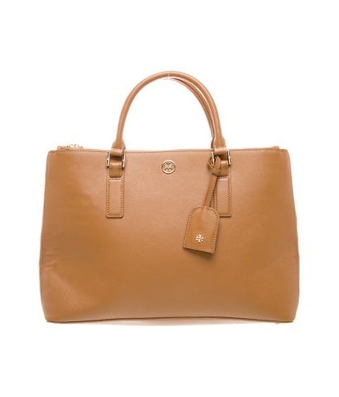 Tory Burch Burch Leather Top Handle Bag