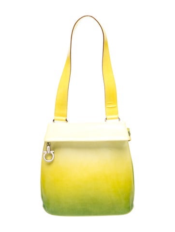 Ferragamo Patent Leather Shoulder Bag