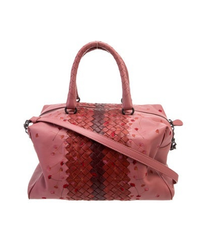 Bottega Veneta Veneta Intrecciato Top Handle Bag Medium