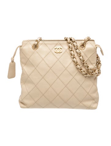Diamond Quilted CC Shoulder Bag