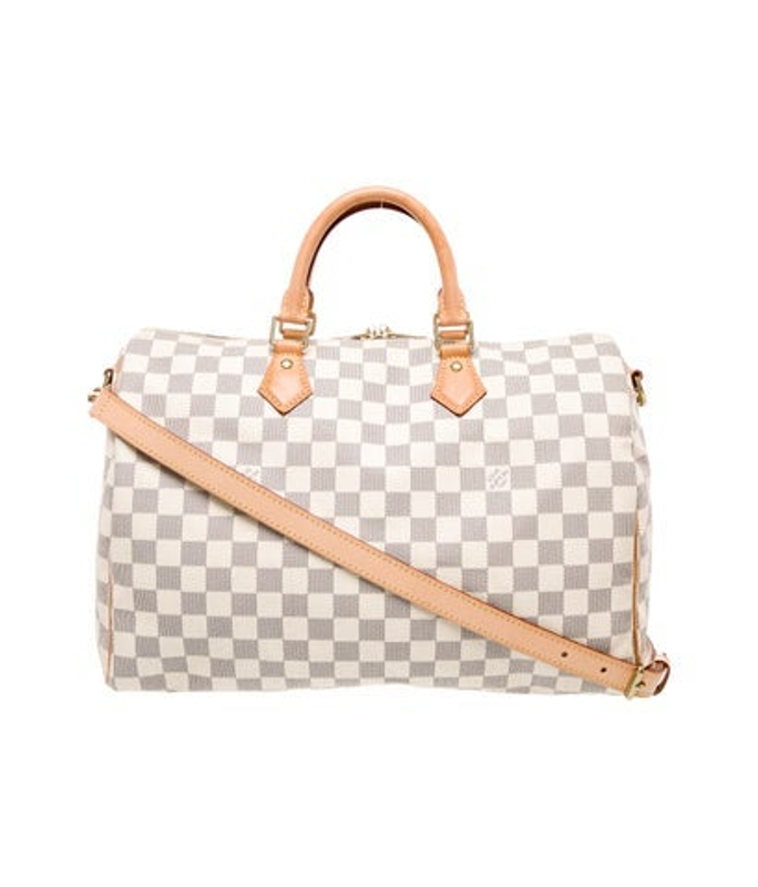 Louis Vuitton Vuitton Damier Azur Speedy Bandouliere 35