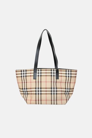 Vintage House Check Tote Bag