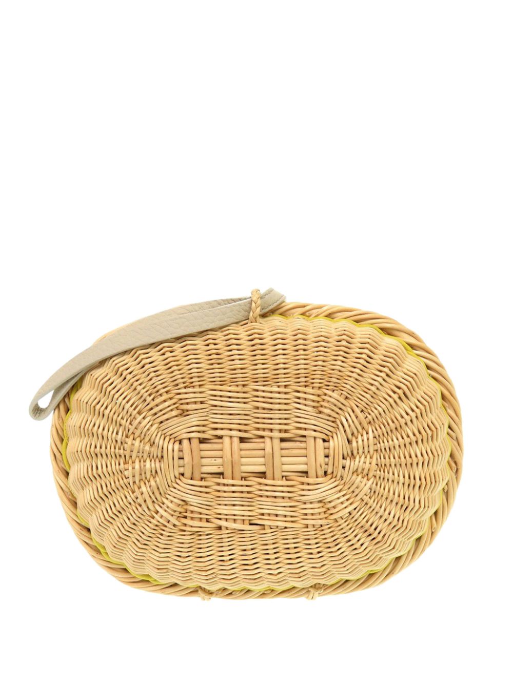 2019 Wicker Osier and Clemence Picnic clutch bag