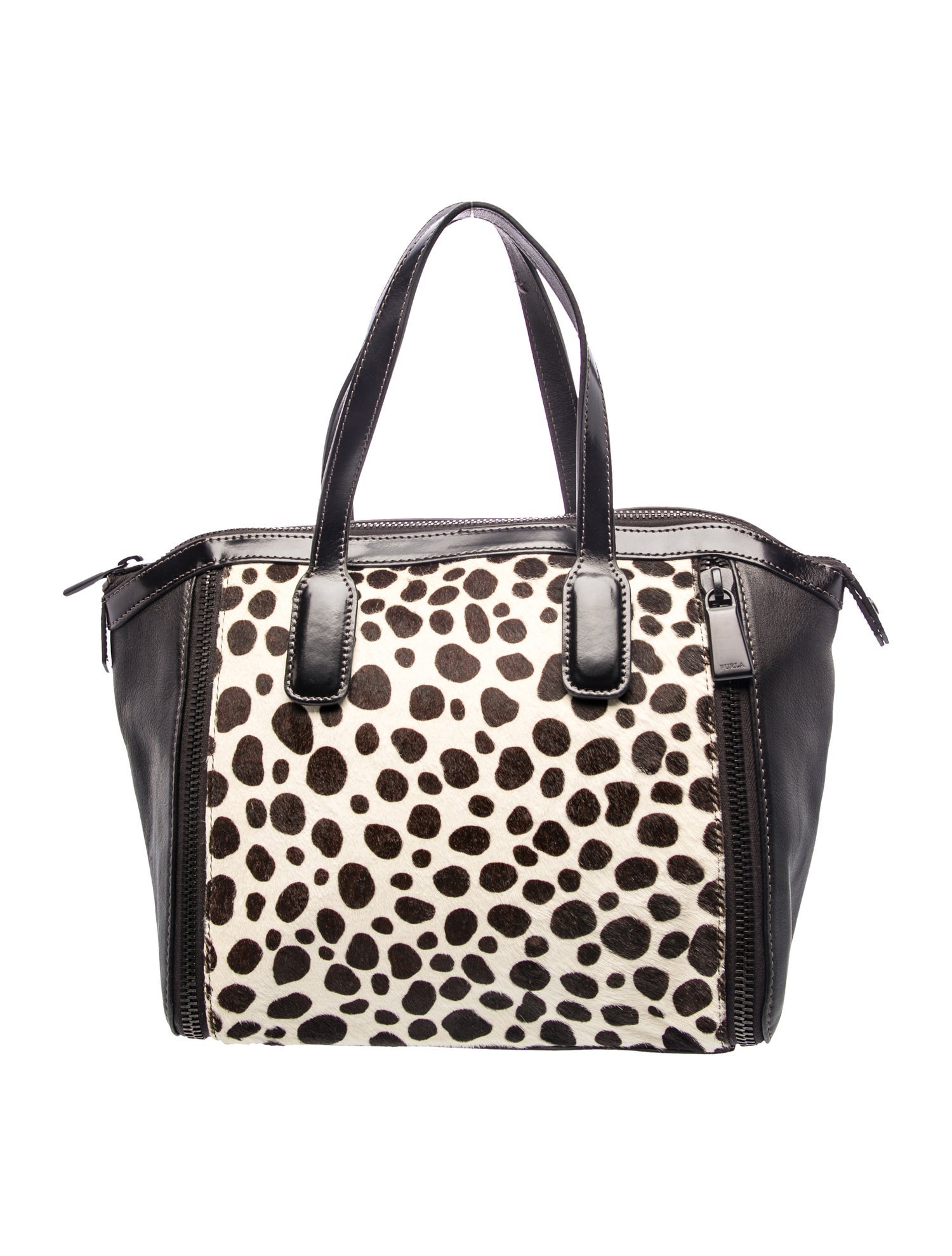 Leather Top Handle Bag