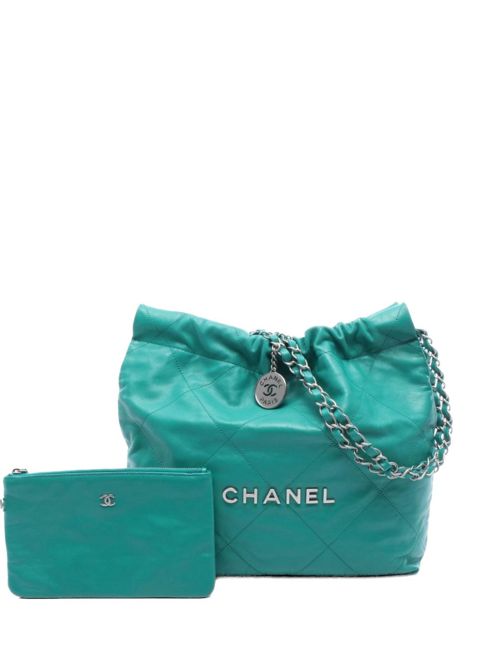 2021s Chanel 22 quilted shoulder bag