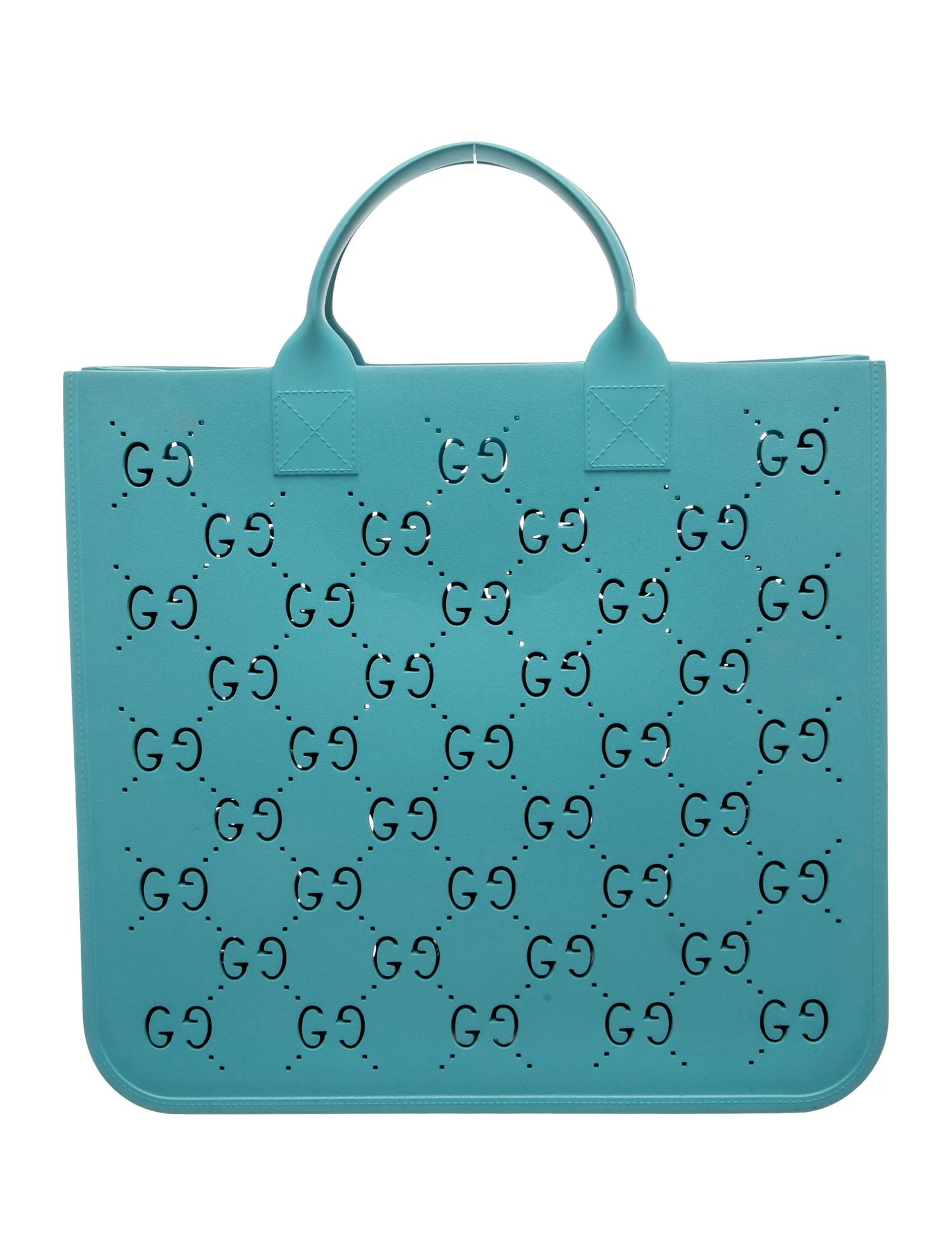 Interlocking G GG Rubber Tote