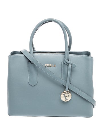 Leather Top Handle Bag