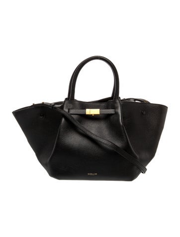 Leather Top Handle Bag