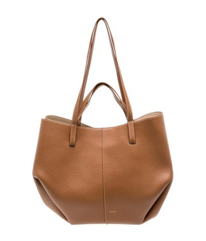 Polene Leather Shoulder Bag