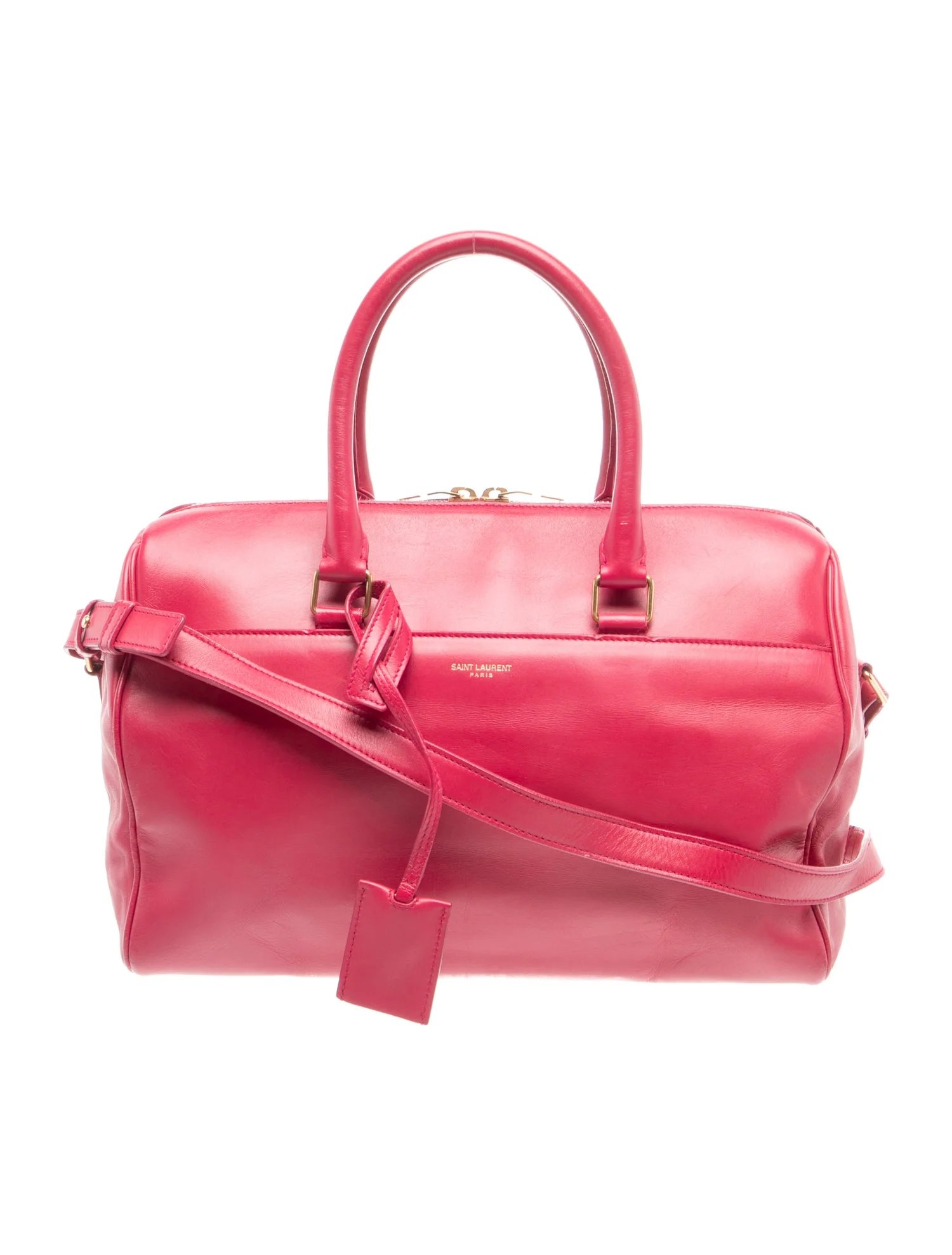 Leather Top Handle Bag
