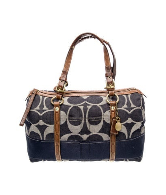 Coach Denim Shoulder Bag