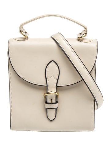 Leather Top Handle Bag