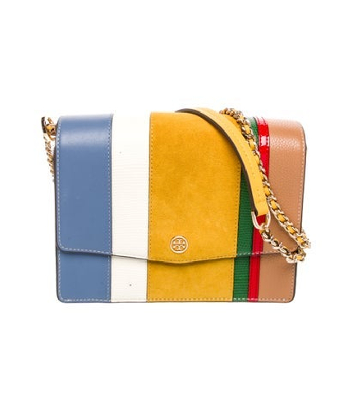 Tory Burch Burch Leather Shoulder Bag Small