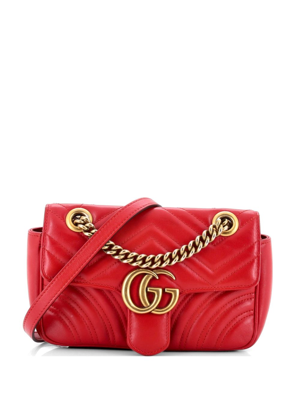 GG Marmont Flap Bag Matelasse Leather Mini crossbody bag
