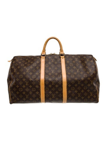 Louis Vuitton LV Monogram Keepall 55