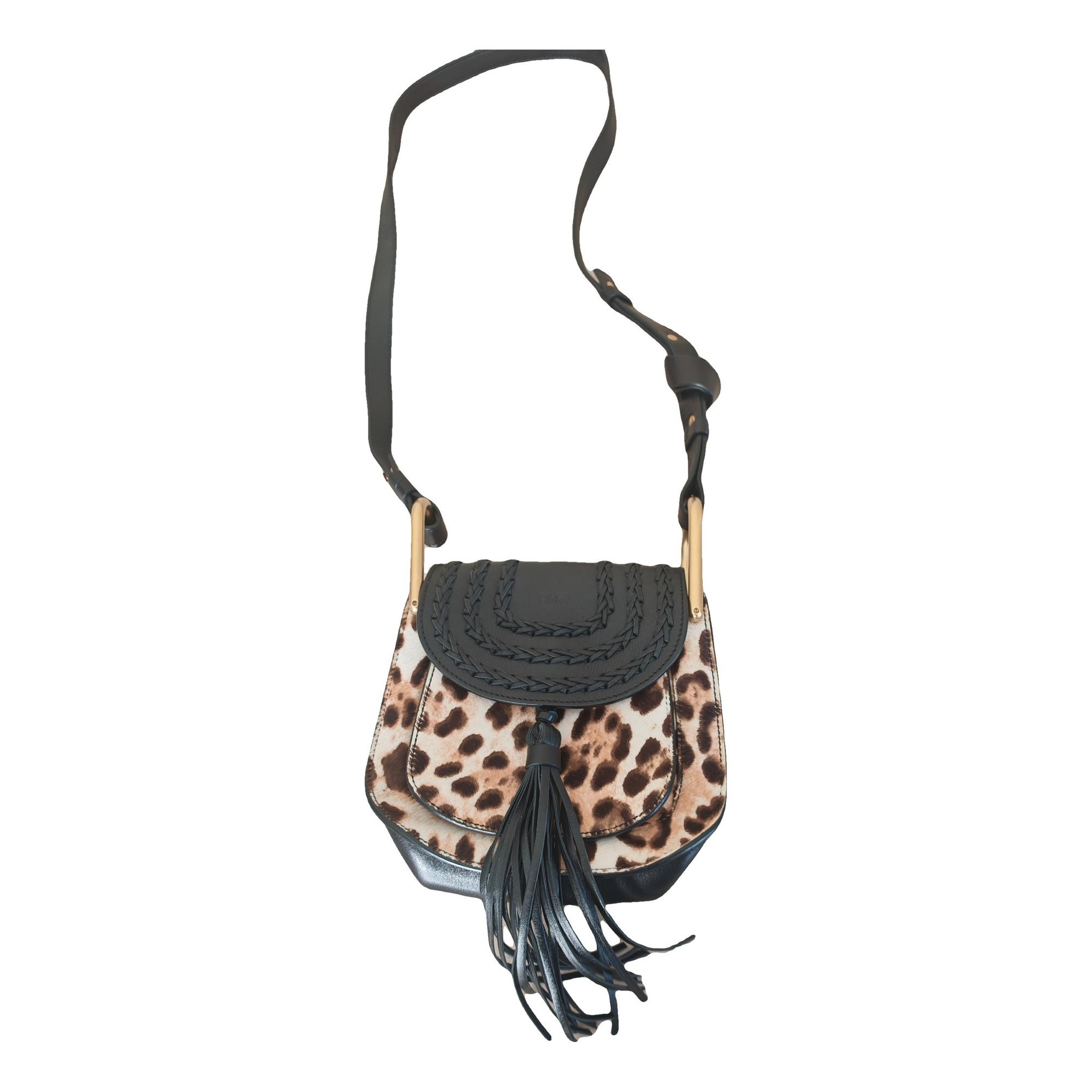 Hudson leather crossbody bag
