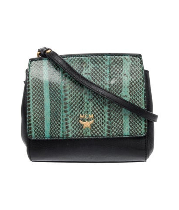 MCM Leather Shoulder Bag