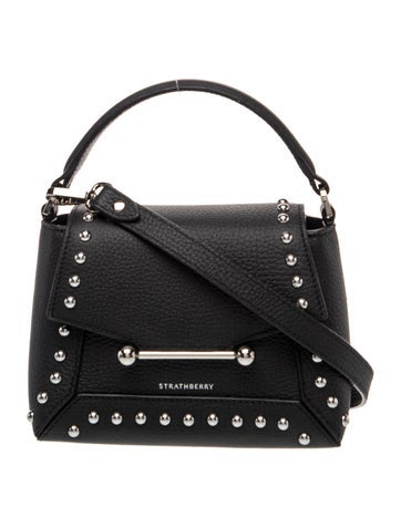 Strathberry Leather Top Handle Bag