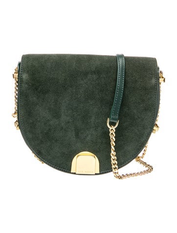 Suede Crossbody Bag