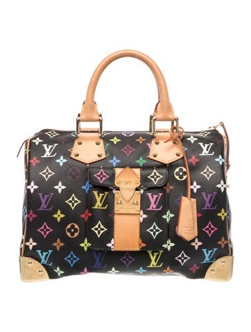 Multicolore Monogram Speedy 30