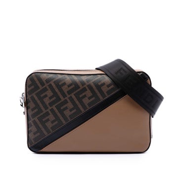 Zucca Coated Canvas Diagonal Camera Bag